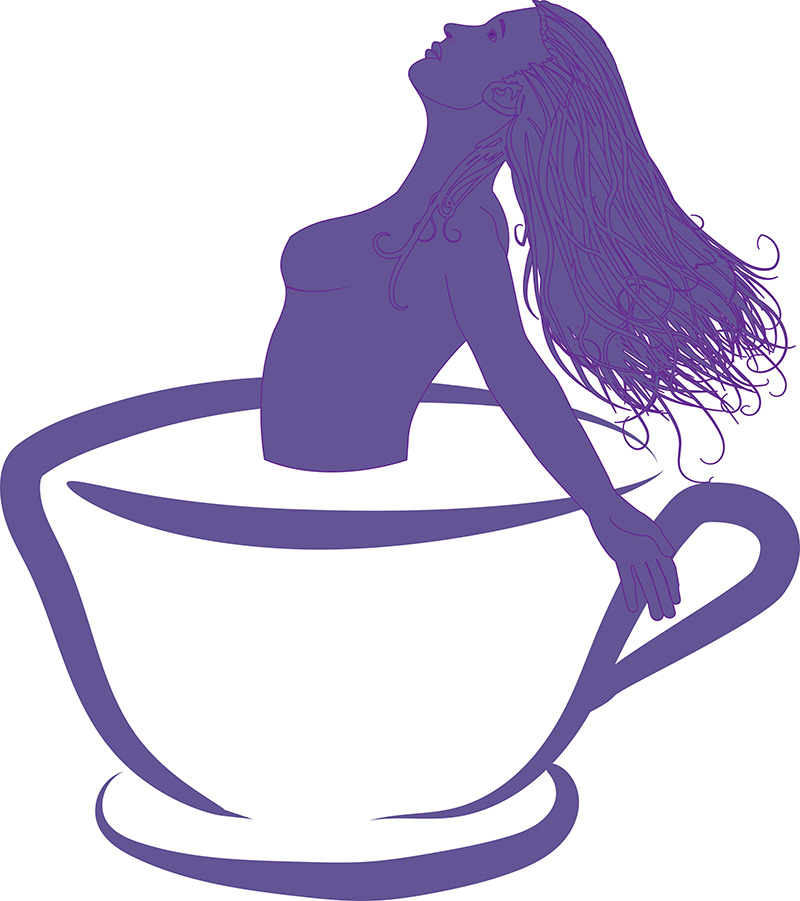 logo WIP in purple